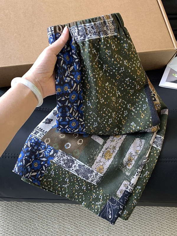 Koreanisch-Japanisches Großfor – Midi Skirt Floral Bewertung und Preis