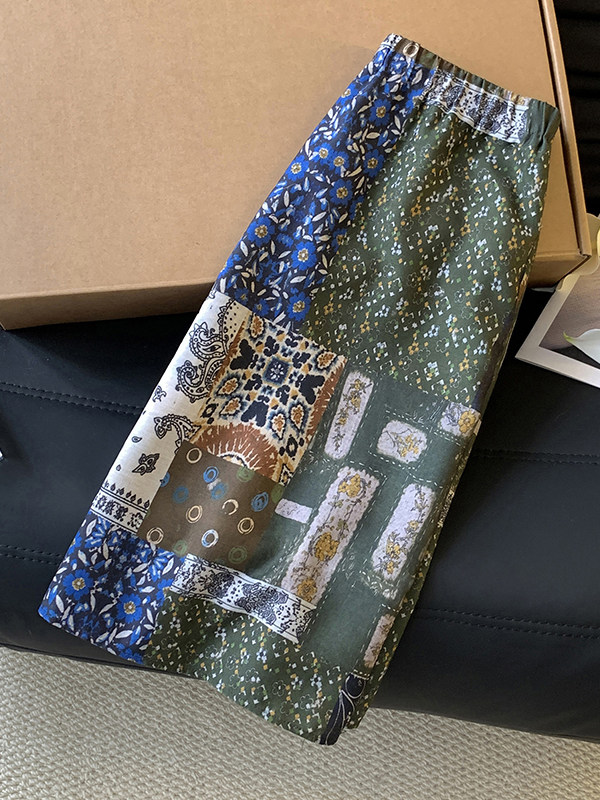 Koreanisch-Japanisches Großfor – Midi Skirt Floral Bewertung und Preis