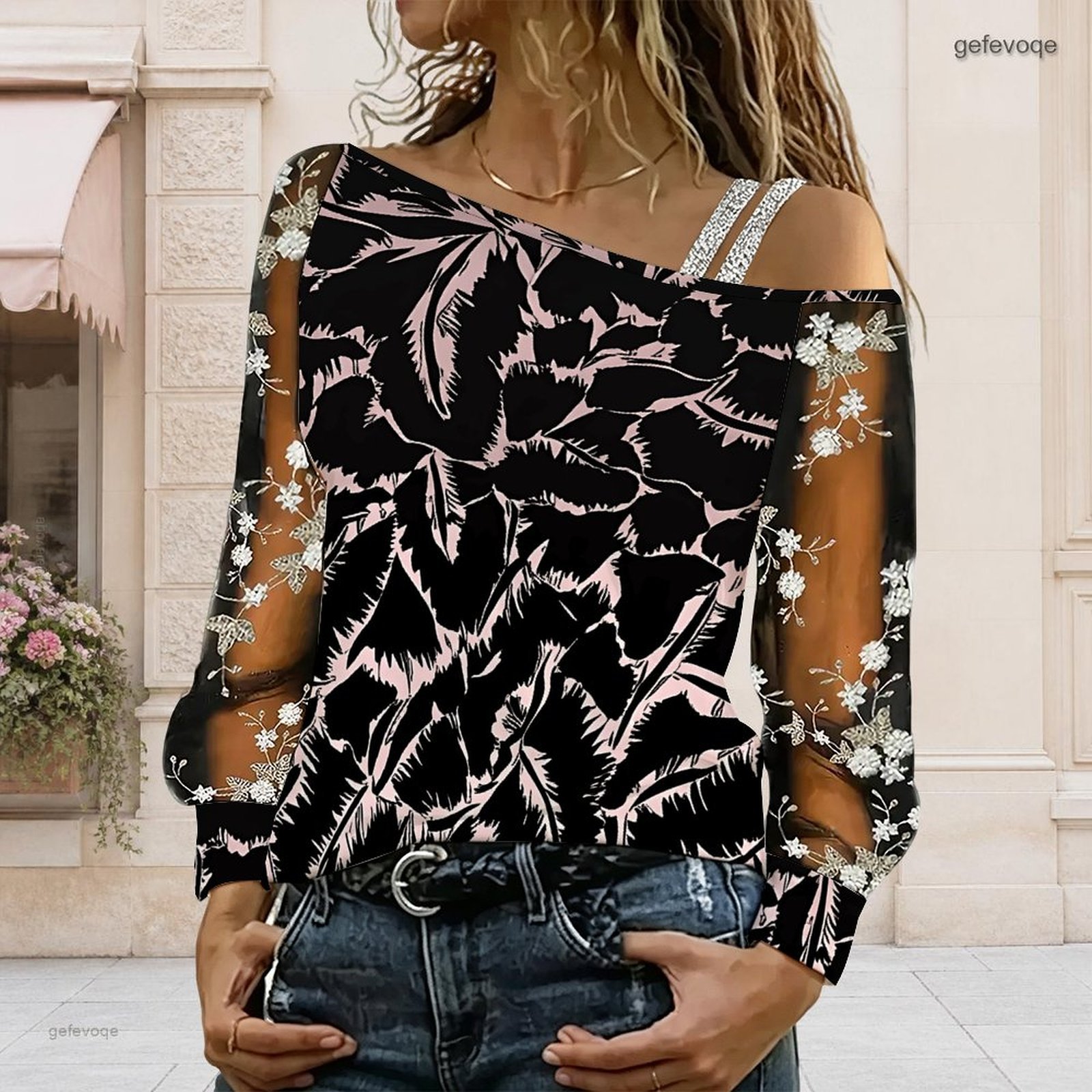 Damen Off-Shoulder Bluse Asymm – Blouse Off Shoulder Bewertung und Preis