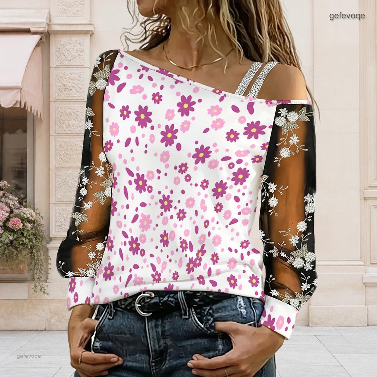 Damen Off-Shoulder Bluse Asymm – Blouse Off Shoulder Bewertung und Preis
