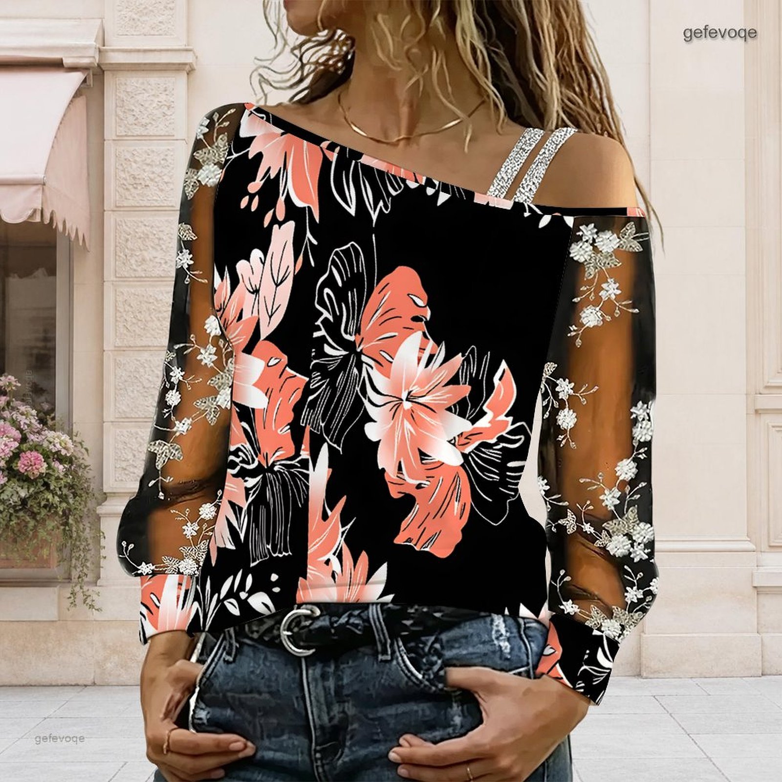 Damen Off-Shoulder Bluse Asymm – Blouse Off Shoulder Bewertung und Preis