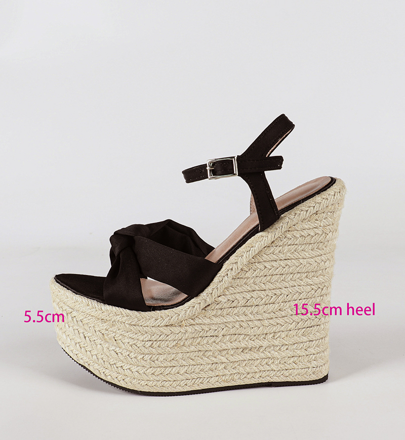 LIHUAMAO 15,5 cm Absatz Pumps  – Wedge Espadrille Women Bewertung und Preis