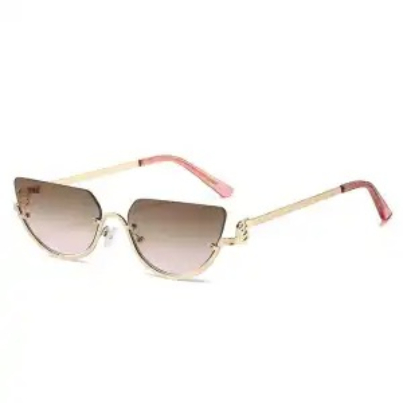 Modische Metall-Halbrahmen Cat – Sunglasses Cat Eye Bewertung und Preis